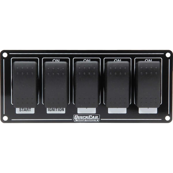 Quickcar Racing Products Quickcar Racing Products QRP52-865 Ignition Panel with Rocker Switches QRP52-865 - main